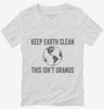 Keep Earth Clean This Isnt Uranus Womens Vneck Shirt 666x695.jpg?v=1700411387