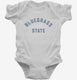 Kentucky Bluegrass State white Infant Bodysuit
