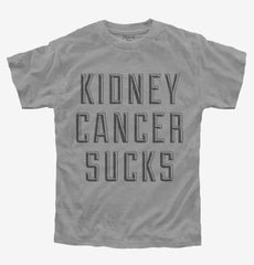 Kidney Cancer Sucks Youth Shirt