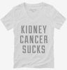 Kidney Cancer Sucks Womens Vneck Shirt 666x695.jpg?v=1700509144