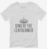 King Of The Leafblower Womens Vneck Shirt 666x695.jpg?v=1700509004