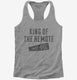 King of The Remote  Womens Racerback Tank