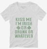 Kiss Me Funny St Patricks Day Womens Vneck Shirt 666x695.jpg?v=1700543184