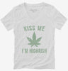 Kiss Me Im Highrish Womens Vneck Shirt 666x695.jpg?v=1700543089