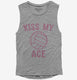 Kiss My Abs  Womens Muscle Tank