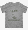 Lawn Enforcement Funny Lawn Mowing Toddler
