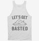 Let's Get Basted white Tank