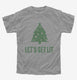 Let's Get Lit Christmas Tree  Youth Tee
