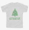 Lets Get Lit Christmas Tree Youth