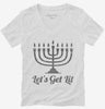 Lets Get Lit Funny Menorah Jewish Womens Vneck Shirt 666x695.jpg?v=1700449843