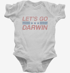 Let's Go Darwin Baby Bodysuit