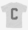 Letter C Initial Monogram Youth