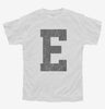 Letter E Initial Monogram Youth