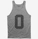 Letter O Initial Monogram  Tank