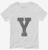 Letter Y Initial Monogram Womens Vneck Shirt 666x695.jpg?v=1700362164