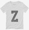 Letter Z Initial Monogram Womens Vneck Shirt 666x695.jpg?v=1700362125