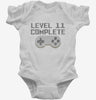 Level 11 Complete Funny Video Game Gamer 11th Birthday Infant Bodysuit 666x695.jpg?v=1700386170