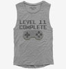 Level 11 Complete Funny Video Game Gamer 11th Birthday Womens Muscle Tank Top 666x695.jpg?v=1700386170
