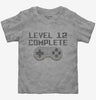Level 12 Complete Funny Video Game Gamer 12th Birthday Toddler