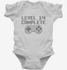 Level 14 Complete Funny Video Game Gamer 14th Birthday Infant Bodysuit 666x695.jpg?v=1700386042