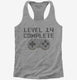 Level 14 Complete Funny Video Game Gamer 14th Birthday  Womens Racerback Tank