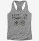 Level 15 Complete Funny Video Game Gamer 15th Birthday  Womens Racerback Tank