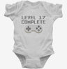 Level 17 Complete Funny Video Game Gamer 17th Birthday Infant Bodysuit 666x695.jpg?v=1700421995