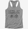 Level 17 Complete Funny Video Game Gamer 17th Birthday Womens Racerback Tank Top 666x695.jpg?v=1700421995