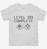 Level 20 Complete Funny Video Game Gamer 20th Birthday Toddler Shirt 666x695.jpg?v=1700421859