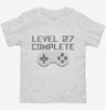 Level 27 Complete Funny Video Game Gamer 27th Birthday Toddler Shirt 666x695.jpg?v=1700421524