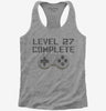 Level 27 Complete Funny Video Game Gamer 27th Birthday Womens Racerback Tank Top 666x695.jpg?v=1700421524