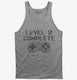 Level 2 Complete Funny Video Game Gamer 2nd Birthday  Tank
