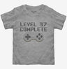 Level 37 Complete Funny Video Game Gamer 37th Birthday Toddler