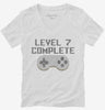 Level 7 Complete Funny Video Game Gamer 7th Birthday Womens Vneck Shirt 666x695.jpg?v=1700385791