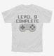 Level 9 Complete Funny Video Game Gamer 9th Birthday white Youth Tee