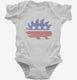 Libertarian Porcupine white Infant Bodysuit