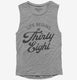 Life Begins At 38  Womens Muscle Tank