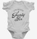 Life Begins At 46 white Infant Bodysuit