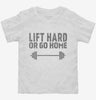 Lift Hard Or Go Home Funny Quote Toddler Shirt 666x695.jpg?v=1700542356