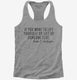 Lift Someone Else Up Caregiver Quote  Womens Racerback Tank