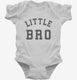 Little Bro white Infant Bodysuit