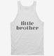 Little Brother white Tank