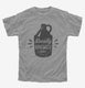 Locally Brewed Beer Brewed Baby grey Youth Tee