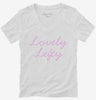 Lovely Lefty Womens Vneck Shirt 666x695.jpg?v=1700542037
