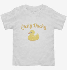 Lucky Ducky Toddler Shirt