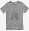 Lungs Womens Vneck