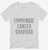 Lymph Node Cancer Survivor Womens Vneck Shirt 666x695.jpg?v=1700513121