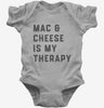 Mac And Cheese Is My Therapy Macaroni And Cheese Baby Bodysuit 666x695.jpg?v=1700384620