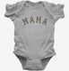 Mama Leopard Print grey Infant Bodysuit