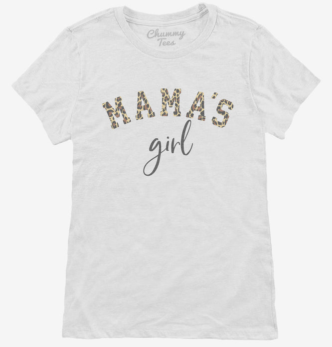 Mama's Girl Leopard Print T-Shirt